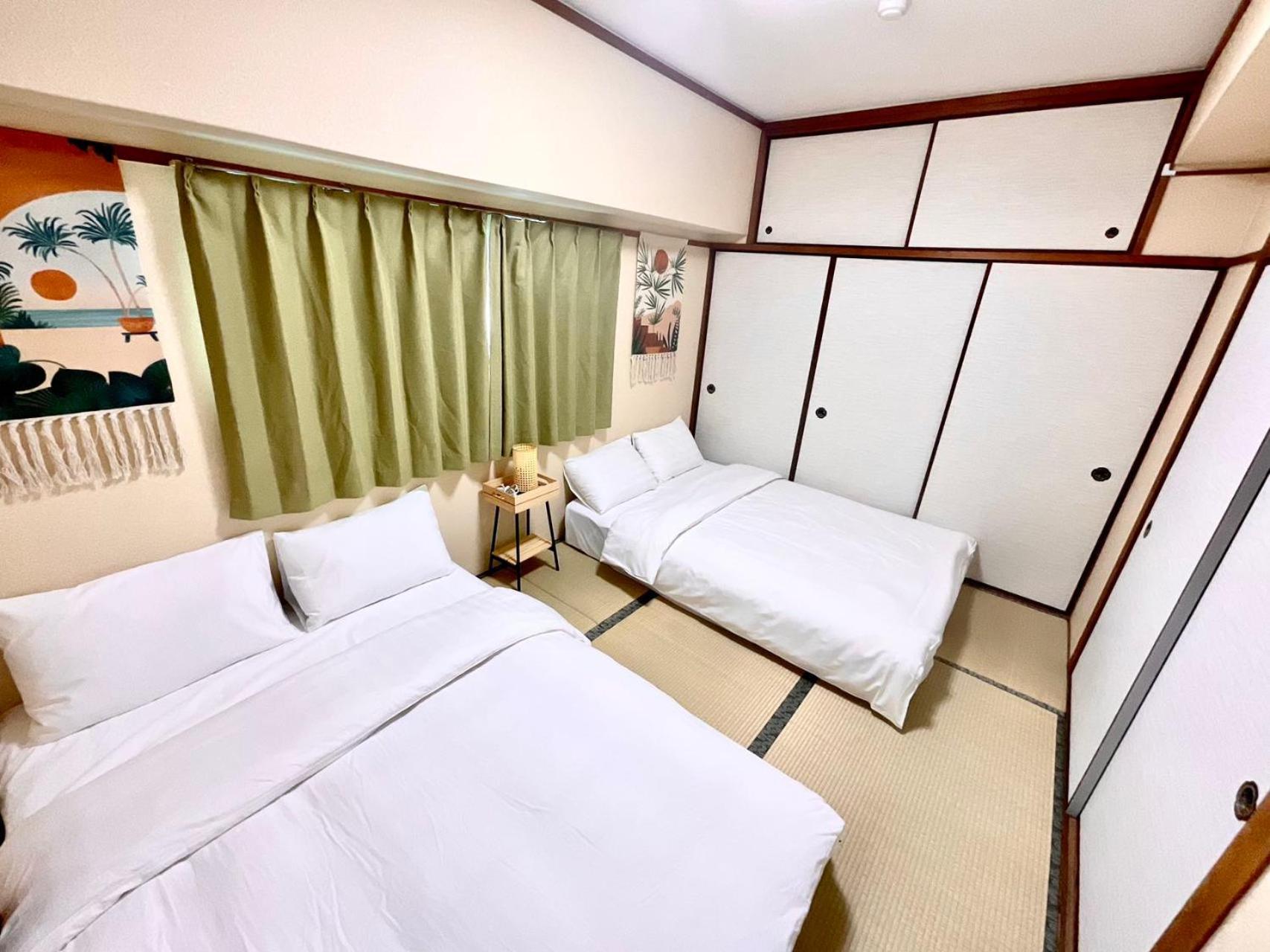 嵐 難波西 民宿 Bed And Breakfast Osaka Ruang foto